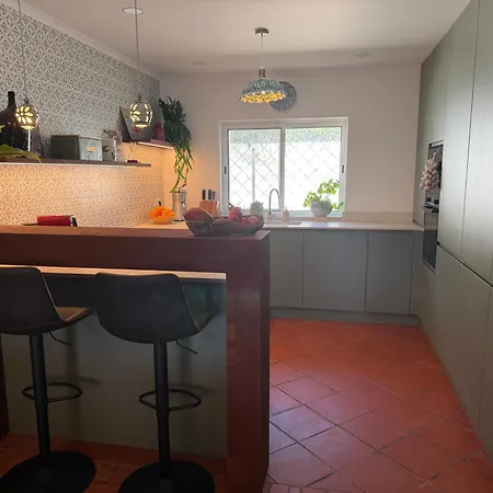 Casa De Amanha 450 Mts To The With Beautiful Garden And Heated Saltwater Pool Villa Albufeira